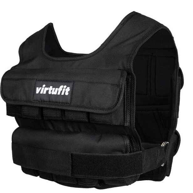 VIRTUFIT ADJUSTABLE WEIGHT VEST PRO - 10 KG Zátěžová vesta