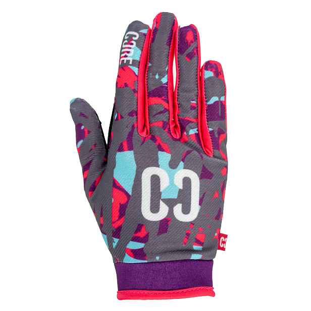 CORE - Aero Gloves - Neon Splat - rukavice Velikost: