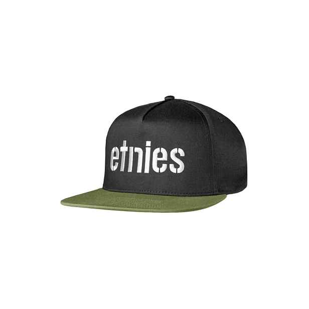 Etnies kšiltovka Corp Snapback / Olive | Velikost One Size