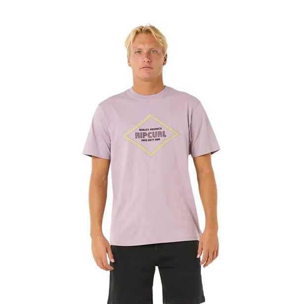 Rip curl pánské tričko Surf Revival Yo Mumma Smokey Grape | 100% bavlna
