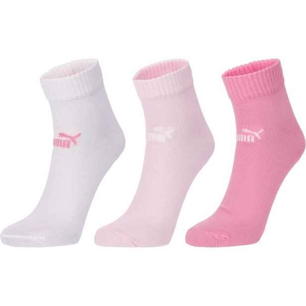 Puma ELEMENTS UNISEX PLAIN QUARTER 3P Unisex ponožky