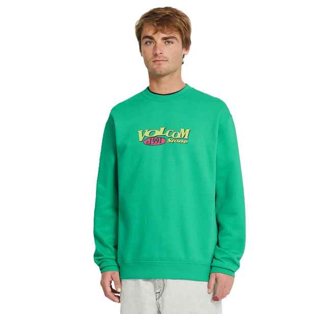 Volcom pánská mikina Watanite Crew Mint