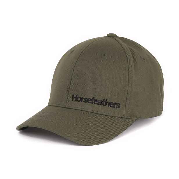 HORSEFEATHERS Kšiltovka Beckett - olive OLIVE
