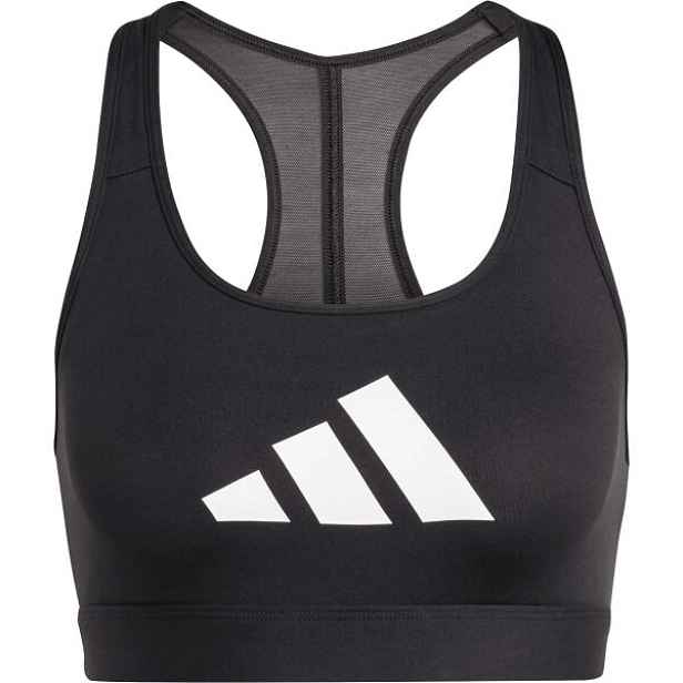 adidas POWERREACT BIG LOGO BRA Dámská sportovní podprsenka