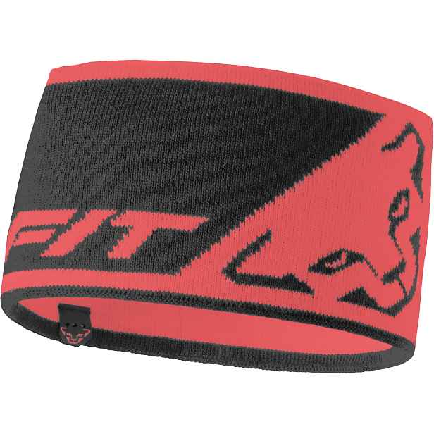 Čelenka Dynafit Leopard Logo Headband cabana Barva: korálová , Velikost: UNI