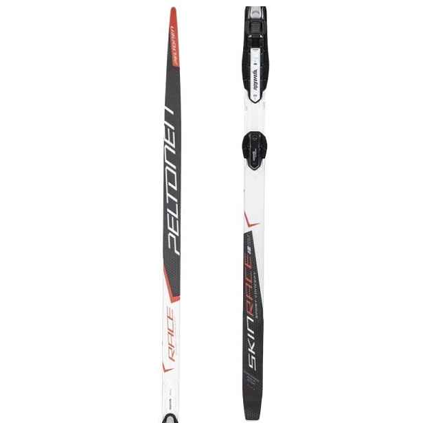 Peltonen SET SKIN RACE CL X-STIFF + CLASIC AUTO Běžecké lyže na klasiku se stoupacími pásy