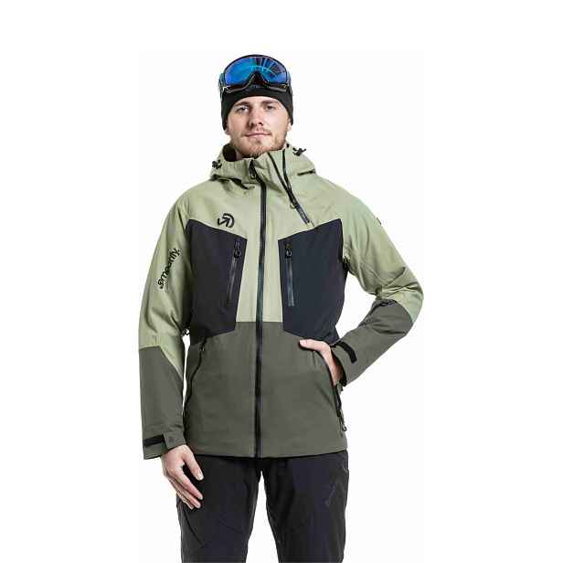 Meatfly pánská SNB & SKI bunda Cronos Olive Light / Olive Dark