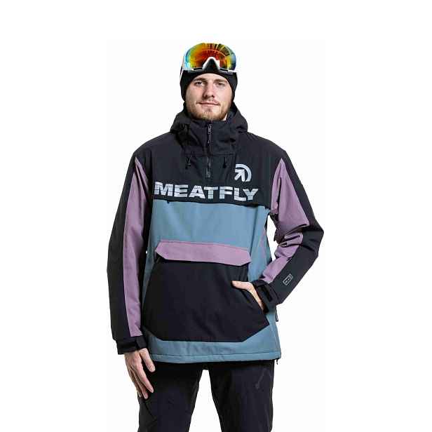 Meatfly pánská SNB & SKI bunda Zenith Sea / Orchid