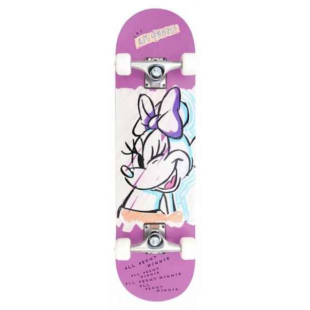 Disney MINNIE "OH GOSH" Skateboard, mix