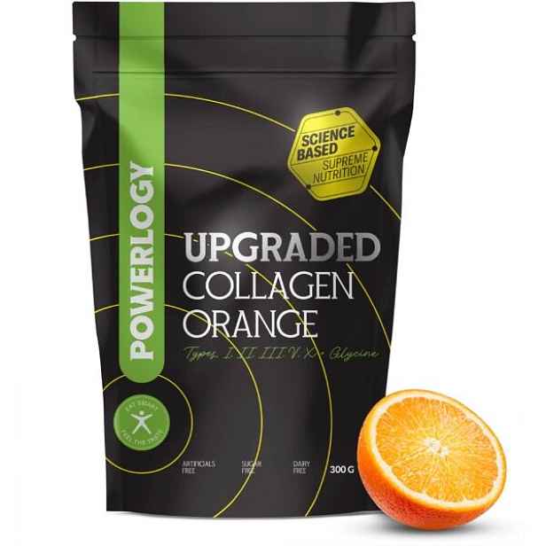 POWERLOGY UPGRADED COLLAGEN COMPLEX 300 G POMERANČ Kolagen , G