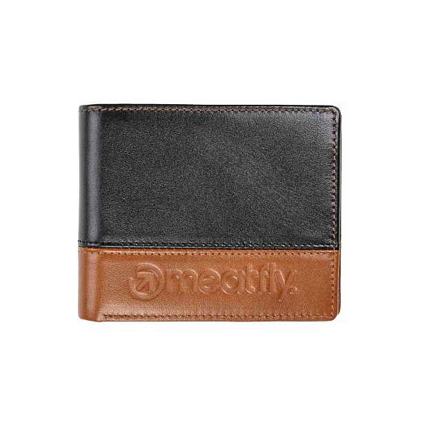 Meatfly kožená peněženka Eddie Premium / Oak | Velikost One Size
