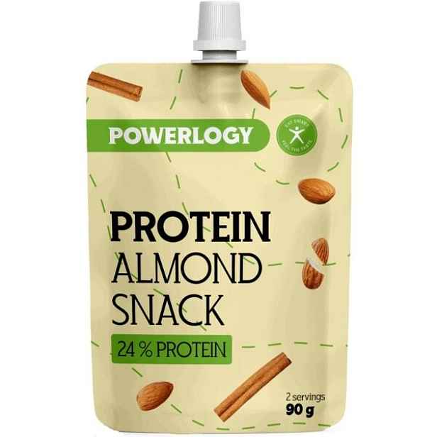 POWERLOGY PROTEIN SNACK 90 G MANDLE Proteinová svačina , G