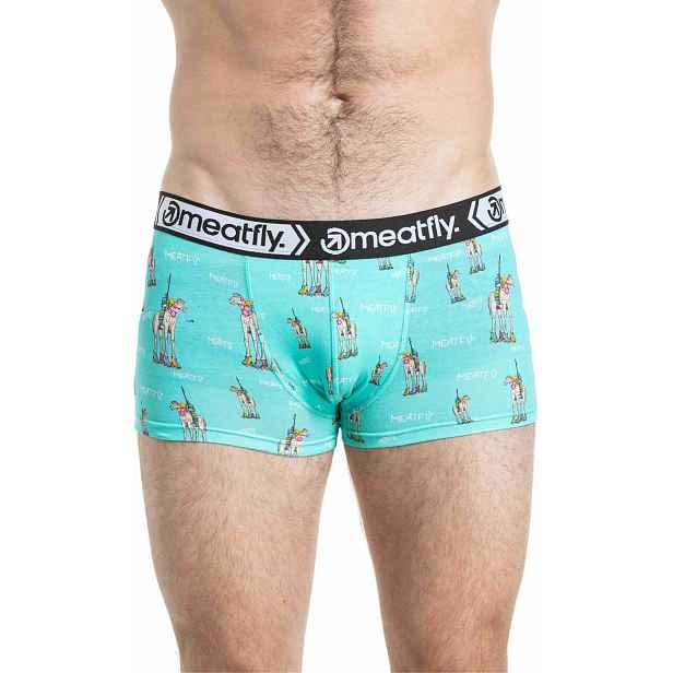 Meatfly pánské boxerky Balboa Double Pack Horse | Mnohobarevná