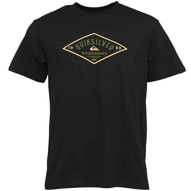 Quiksilver DIAMOND LOGO SS Pánské bavlněné triko