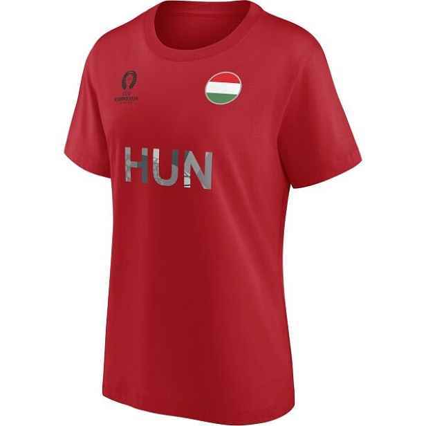 FANATICS UEFA EURO 2024 HUNGARY NATION FLAG Dámské triko