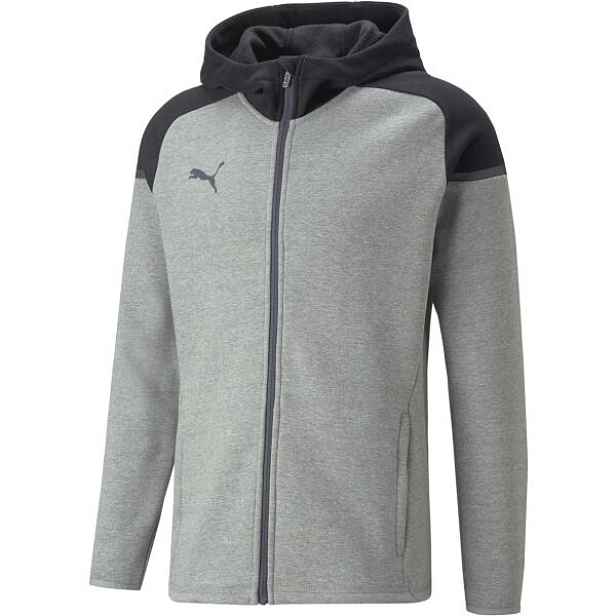 Puma TEAMCUP CASUALS HOODED Pánská tréninková mikina