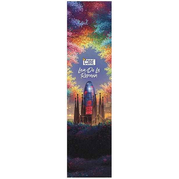 CORE - Laia De la Romana Signature Neochrome - Griptape na freestyle koloběžky