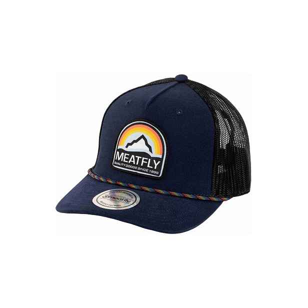 Meatfly kšiltovka Hawkye Trucker Rainbow | Velikost One Size