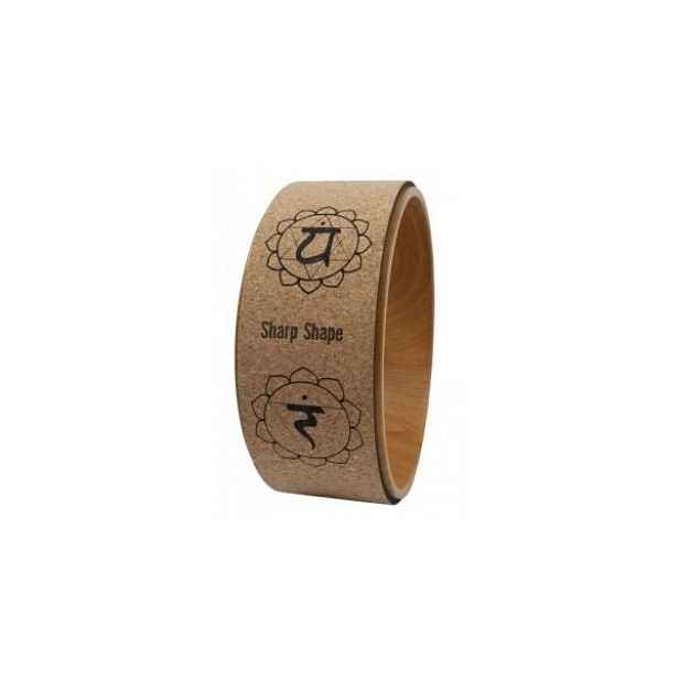 SHARP SHAPE CORK YOGA WHEEL MANTRA Jóga wheel