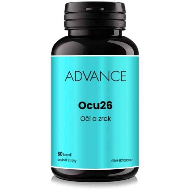 ADVANCE NUTRACEUTICS ADVANCE OCU26 60 KAPSLÍ - OČI A ZRAK Podpora zraku