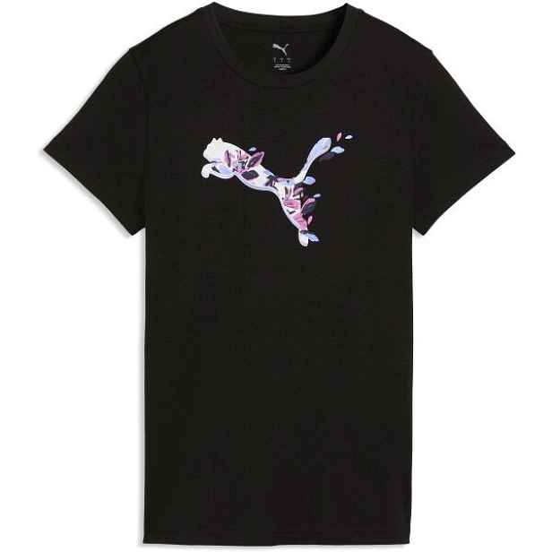 Puma GRAPHICS FLORAL CAT TEE Dámské triko