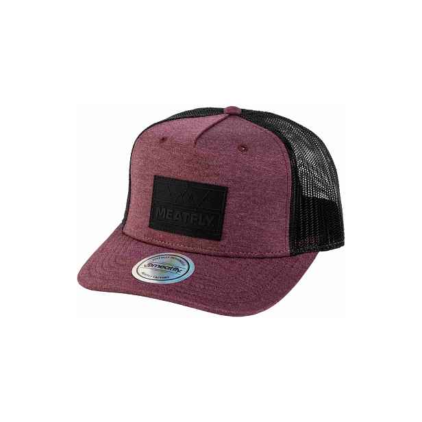 Meatfly kšiltovka Corey Trucker Wine Live | Velikost One Size