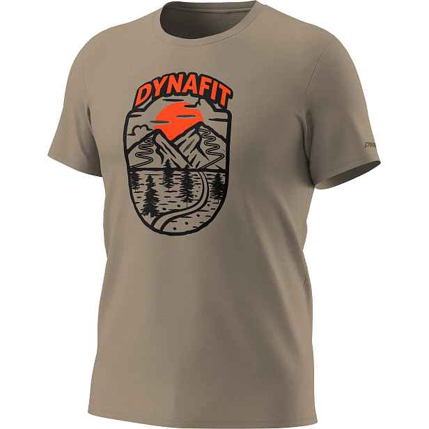 Triko Dynafit Graphic Cotton / TEE fallen rock/horizon Barva: , Velikost:
