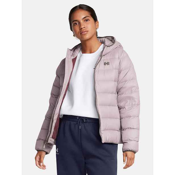 Dámská bunda Under Armour LEGEND DOWN HOODED JACKET - Dámské