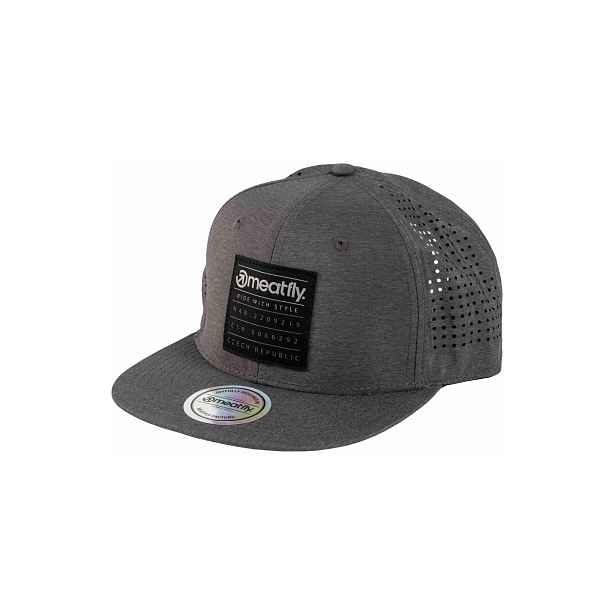 Meatfly kšiltovka Nylan Perfor Snapback Square | Velikost One Size