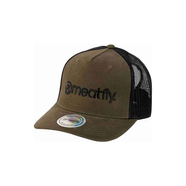 Meatfly kšiltovka Shaun Trucker Army / Camo Logo | Velikost One Size