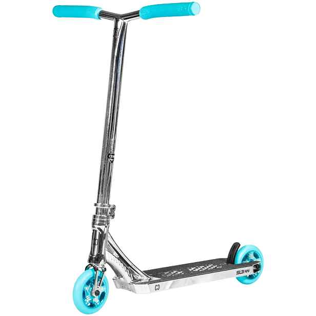 Core - SL3 Mini Chrome/Teal - Freestyle koloběžka