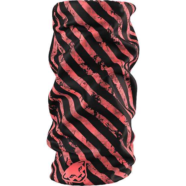 Nákrčník Dynafit Graphic Neck Gaiter cabana/6171 Barva: korálová , Velikost: UNI