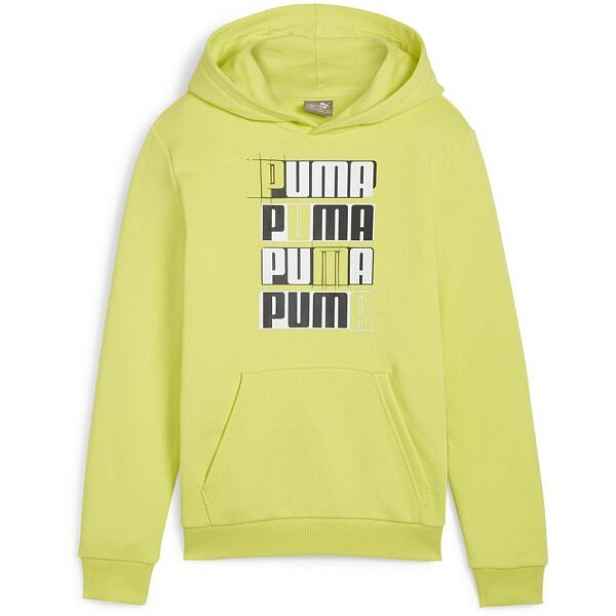 Puma ESSENTIALS + LOGO LAB HOODIE B Dětská mikina