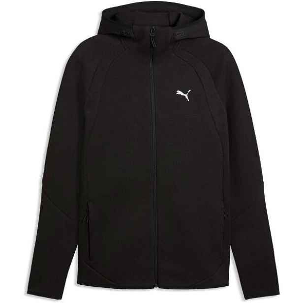 Puma EVOSTRIPE FZ HOODIE DK Pánská mikina