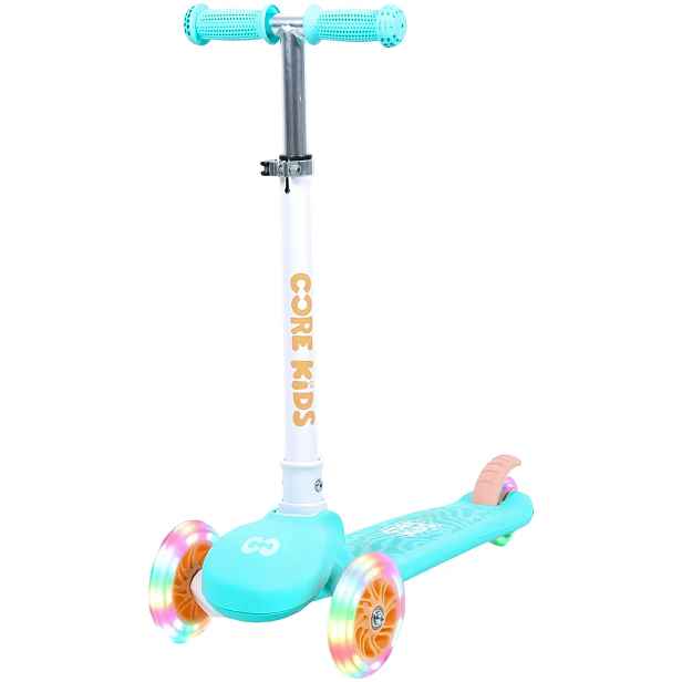 Core - Foldy 3 Wheel - Teal/Peach - Dětská koloběžka