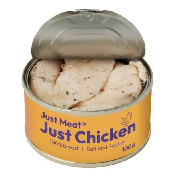 JUST MEAT JUST KUŘECÍ 100 G Konzervované maso