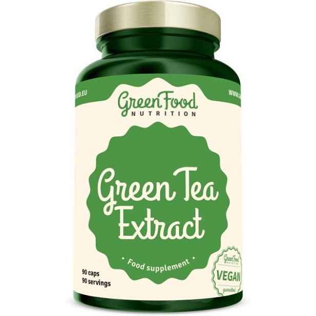 GREENFOOD TEA EXTRACT 90CPS Doplněk stravy
