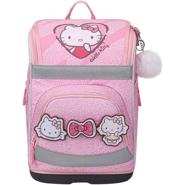 BAAGL ZIPPY PLUS HELLO KITTY SWEET LEOPARD Školní aktovka