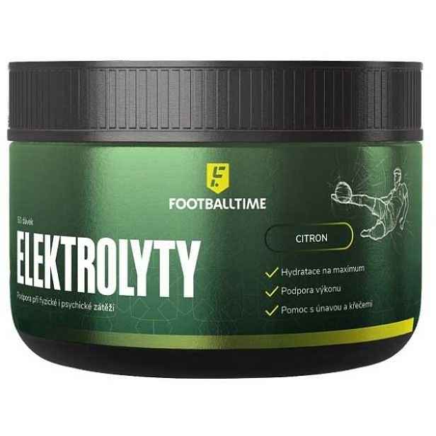 FOOTBALLTIME ELEKTROLYTY CITRON Elektrolyty
