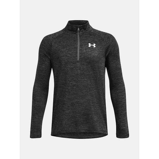Chlapecké tričko Under Armour UA Tech 2.0 1/2 Zip-GRY - Kluci