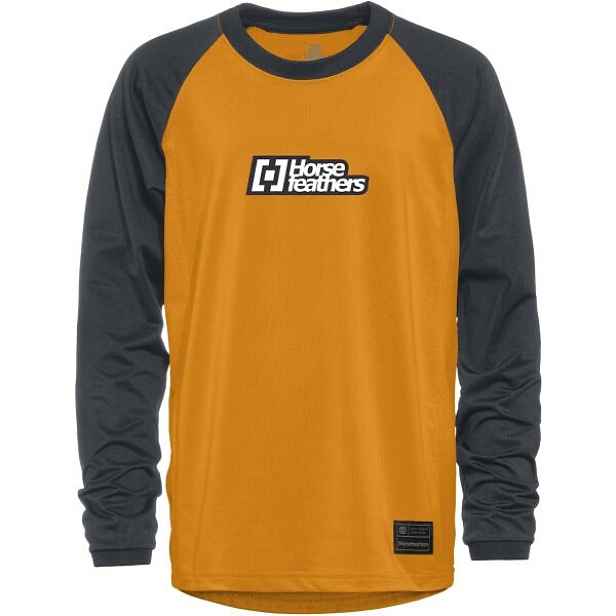 Horsefeathers SPIKE LS YOUTH Chlapecký cyklistický dres