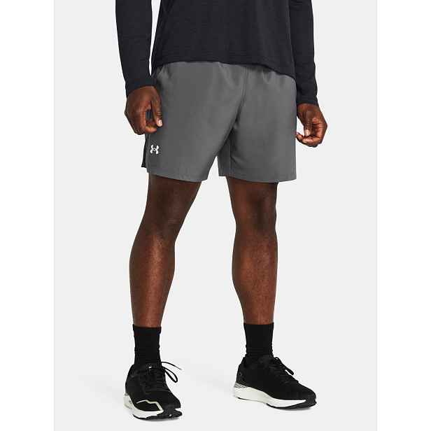Pánské kraťasy Under Armour UA LAUNCH 7'' SHORTS-GRY - Pánské