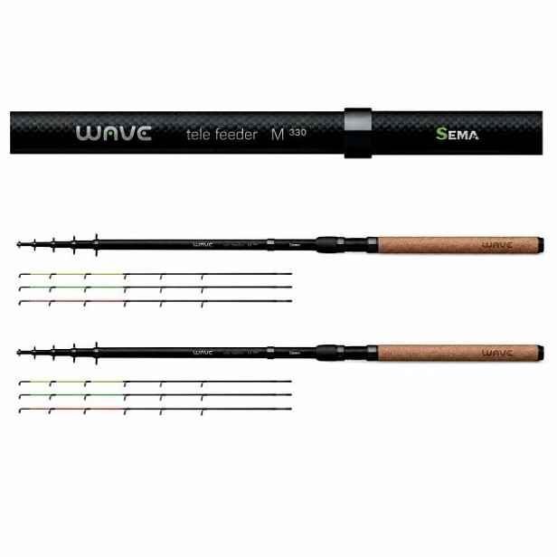 SEMA WAVE TELE 3,3M/30-70G Feederový prut
