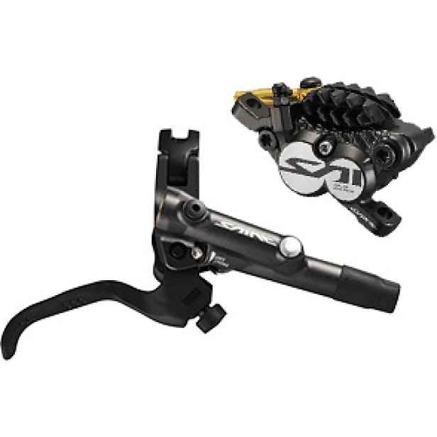 Brzdy Shimano Saint BR-M820/BL-M820 Délka: 1000 mm, Strana: Levá, Brzdové destičky: H03C - kovové s chladičem