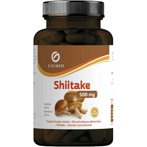 GALMED SHIITAKE 500 MG CPS 90 Vitalita a imunita