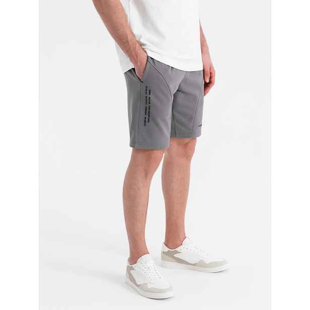 Ombre Fitted men's printed short sweat shorts