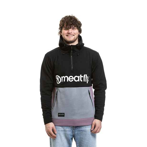 Meatfly pánská technická mikina Tason Orchid