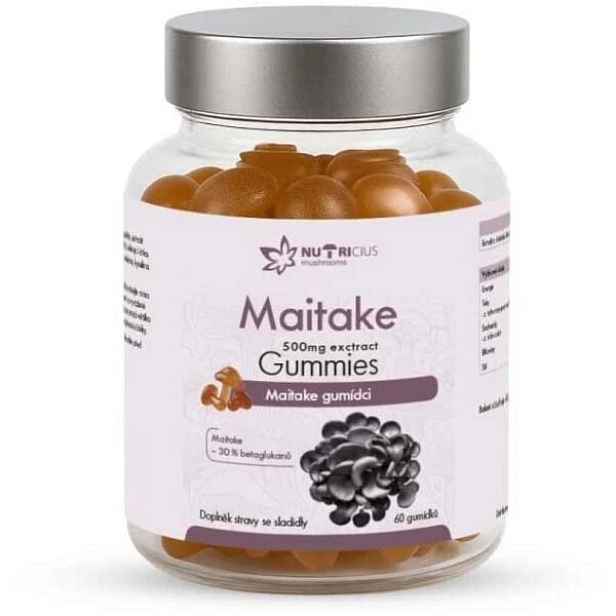 NUTRICIUS MAITAKE GUMMIES Gumídci, dummy