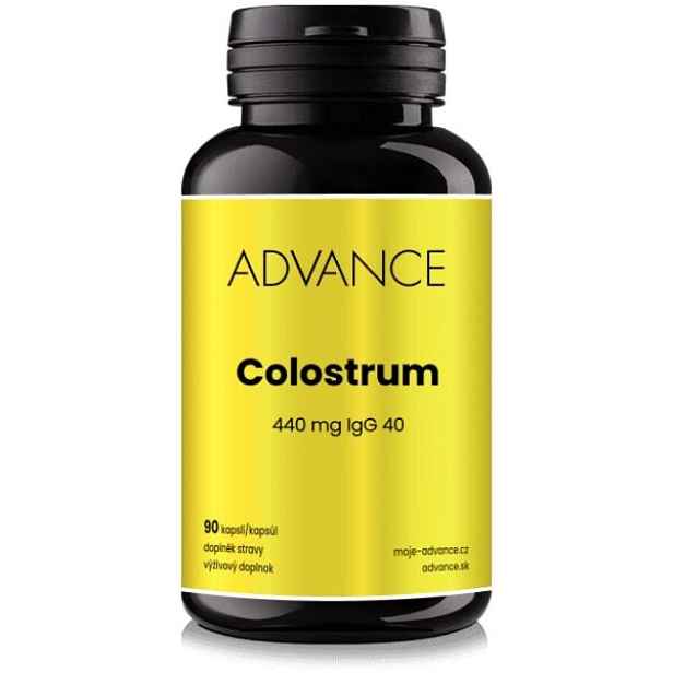 ADVANCE NUTRACEUTICS COLOSTRUM 90 KAPSLÍ - KOLOSTRUM Doplněk stravy