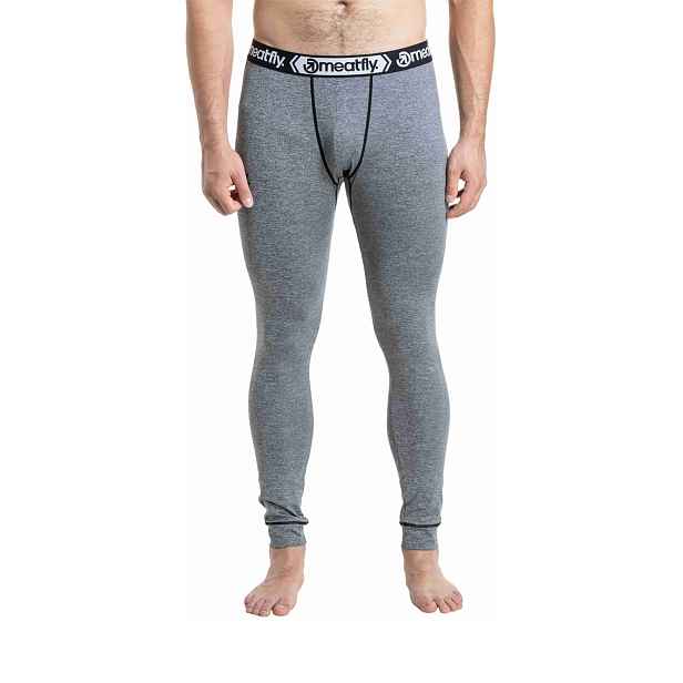Meatfly pánské termo kalhoty Sloan Charcoal Heather